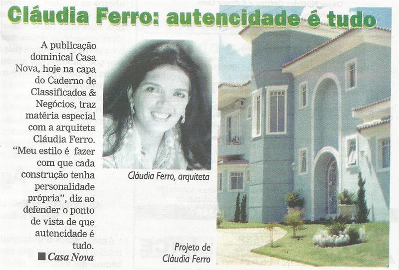 Claúdia Ferro Arquitetos Associados