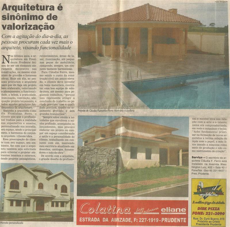 Claúdia Ferro Arquitetos Associados